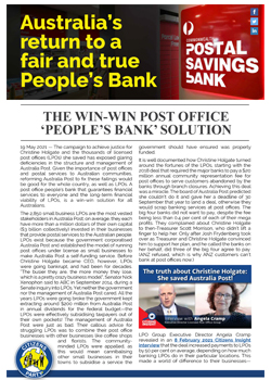 Postal bank information PDF