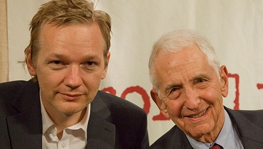 Assange and Ellsberg