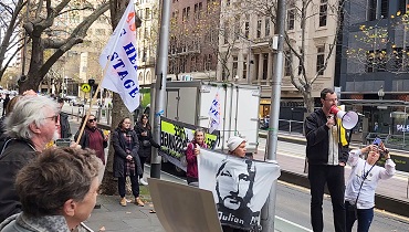 Assange rally