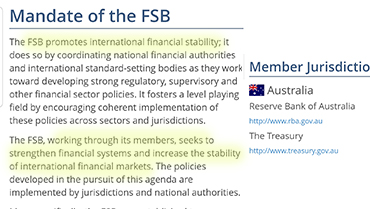 FSB stability