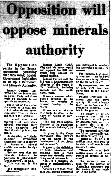 Opposition to Whitlam