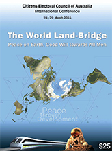 The World Land Bridge. Peace on Earth, Good Will towards All Men